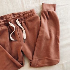 Active USA Joggers Rose Mauve Pink Sweatpants